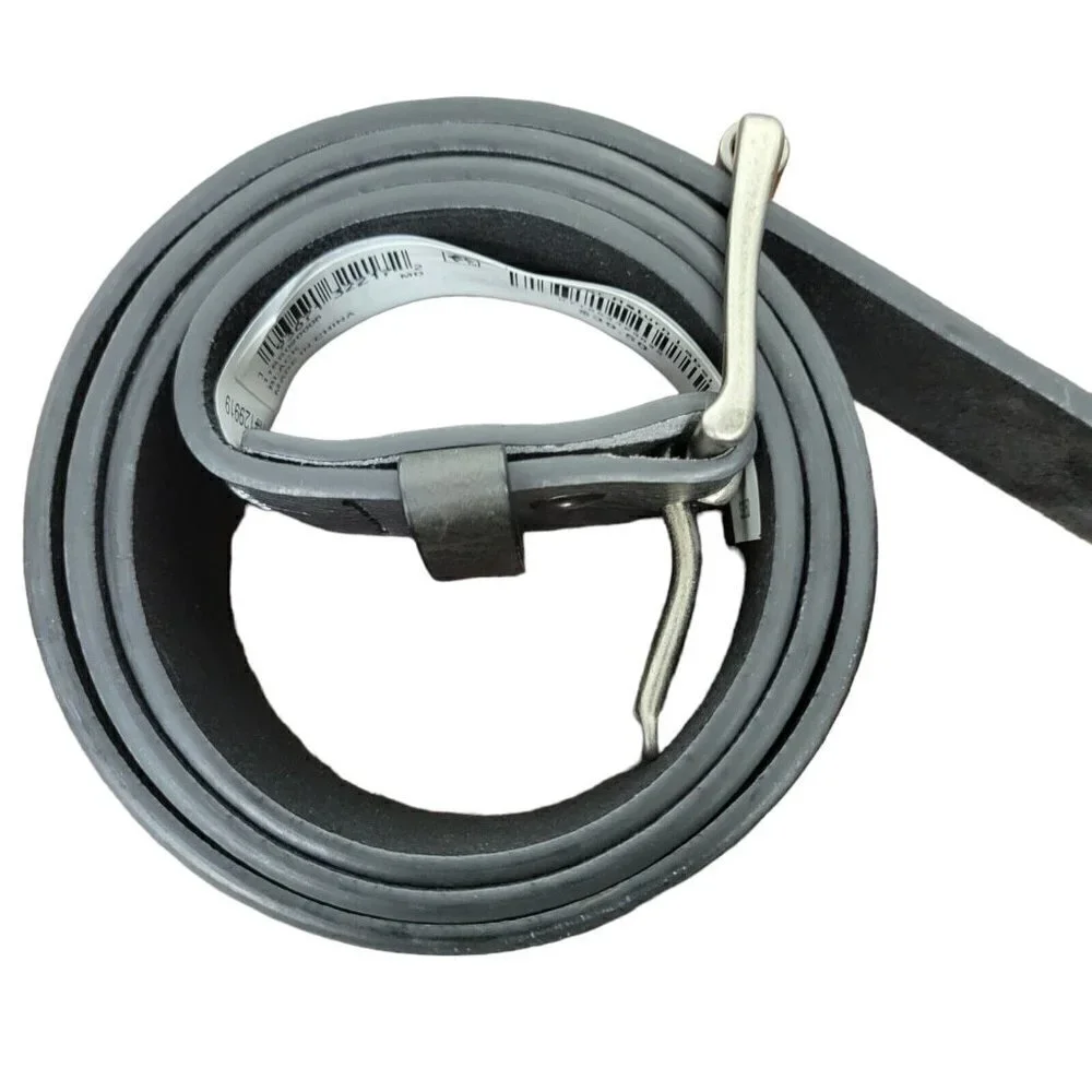 MEN'S Sun Stone Leather Belt.  Size 34-36. New With Tags $39